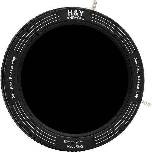 Buy H&Y RevoRing VND ND3-ND1000 + CPL Filter with 82-95mm Adapter