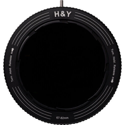 Buy H&Y RevoRing VND ND3-ND1000 + CPL Filter with 67-82mm Adapter