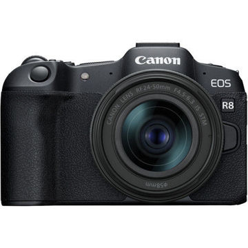 Canon EOS R8 Mirrorless Camera with RF 24-50mm f/4.5-6.3 IS STM Lens in India imastudent.com