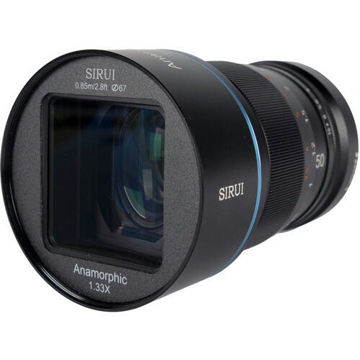 Sirui 50mm f/1.8 Super35 Anamorphic 1.33x Lens (RF Mount) in India imastudent.com