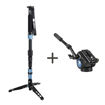 Sirui P-204S + VH-10 Aluminium Monopod in India imastudent.com