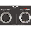 Megadap ETZ21 Sony E-Mount Lens to Nikon Z-Mount Autofocus Adapter in India imastudent.com
