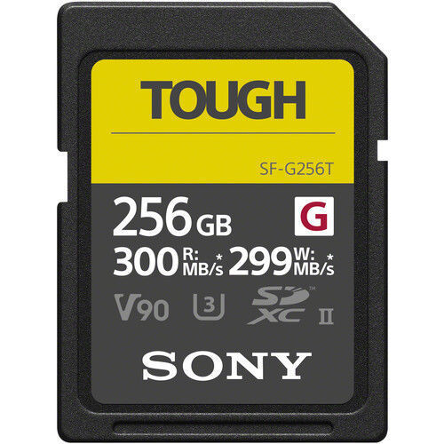 Buy Sony 256GB SF-G TOUGH Series UHS-II SDXC Memory Card at Lowest