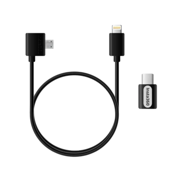 Insta360 ONE R/X Transfer Cable for iOS in India imastudent.com