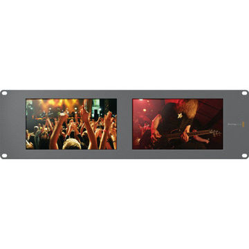 Blackmagic Design SmartView Duo Rackmountable Dual 8" LCD Monitors in India imastudent.com