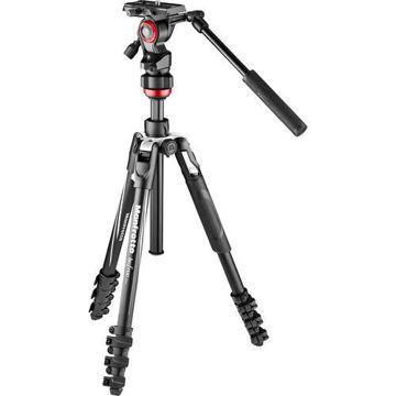 Manfrotto Befree Live Aluminum Lever-Lock Tripod Kit with EasyLink & Case in India imastudent.com