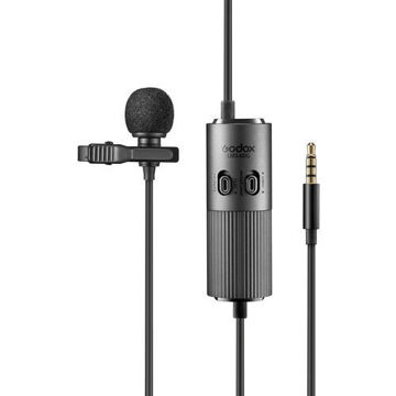 Buy Godox LMS-60G Omnidirectional Lavalier Microphone with Adjustable Gain in India imastudent.com