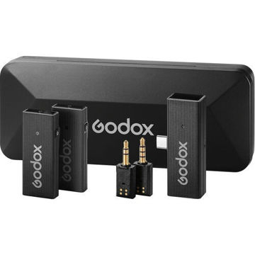 Buy Godox MoveLink Mini UC 2-Person Wireless Microphone System in India imastudent.com