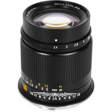 TTArtisan 50mm f/1.4 Manual Focus Lens for Canon R in India imastudent.com