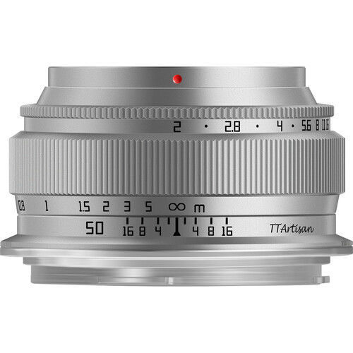 Buy TTArtisan 50mm f/2 Lens for FUJIFILM X Silver at Lowest Price