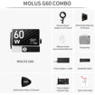 Zhiyun MOLUS G60 Bi-Color Mini COB Monolight (Combo Kit) in India imastudent.com