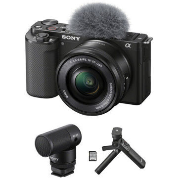 Sony ZV-E10 Mirrorless Camera with 16-50mm Lens and Content Creator Kit in India imastudent.com