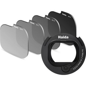 Buy Haida Rear Lens ND Filter Kit with Adapter Ring for Nikon Z 14-24mm f/2.8 S (3, 4, 6, 10-Stop) reviews specs