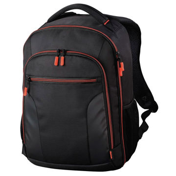 Hama Miami Camera Backpack 190 black/red in India imastudent.com