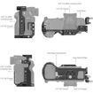 SmallRig 3715 Cage with Cable Clamp for Fujifilm GFX100S / GFX50S II in India imastudent.com
