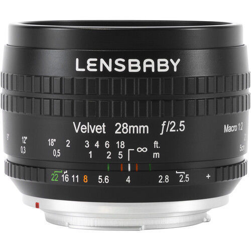 Buy Lensbaby Velvet 28mm Lens for FUJIFILM X (Black) at