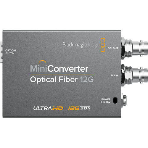 Blackmagic Design Mini Converter Optical Fiber 12G-SDI in India imastudent.com