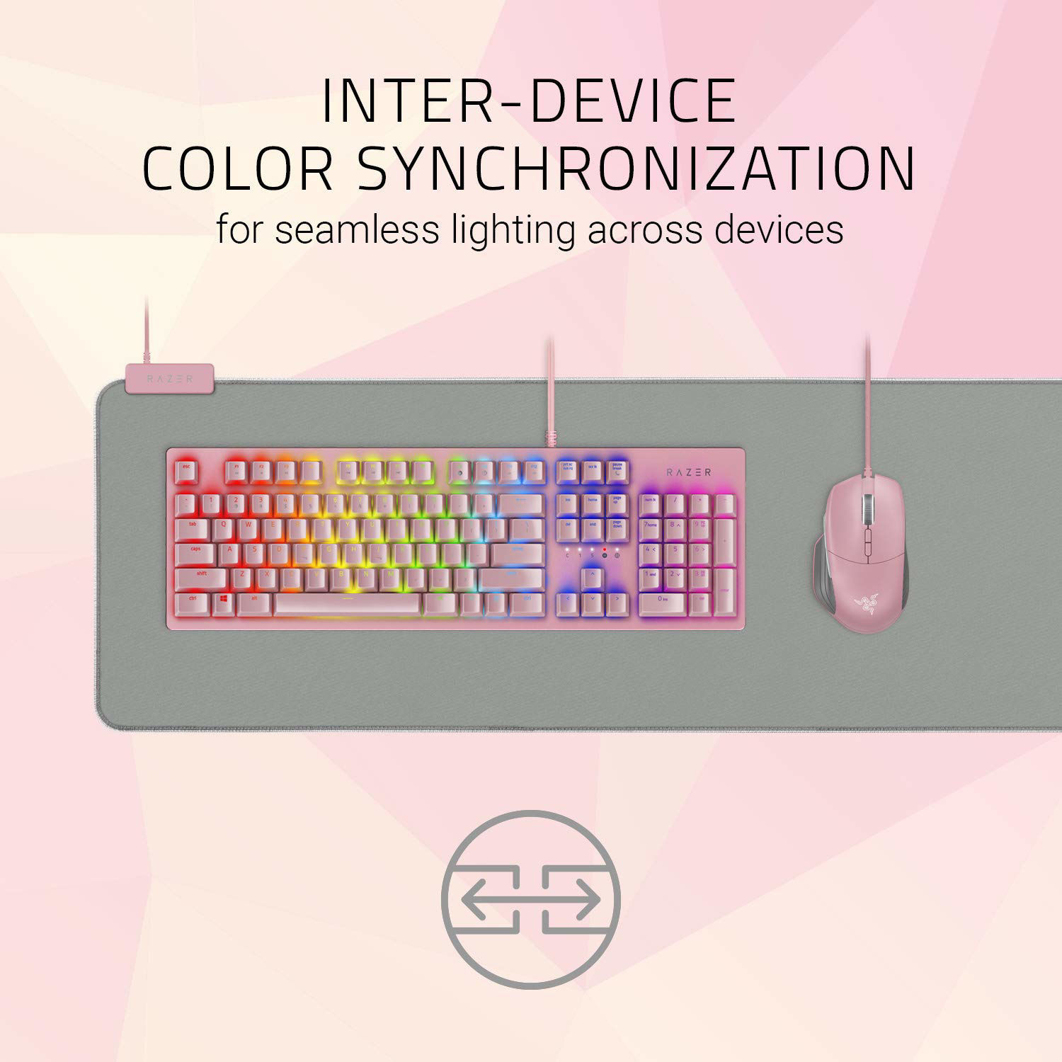 Buy Razer Goliathus Extended Chroma Quartz Soft Gaming Mouse Pad at