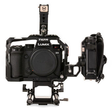 Tilta Camera Cage Kit C for Panasonic S5 (Black) in India imastudent.com