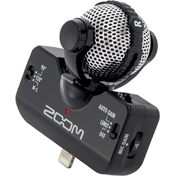 Zoom iQ5 Stereo Microphone for iOS Devices price in india features reviews specs