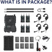 Hollyland Solidcom M1 Full-Duplex Wireless Intercom Solution (4 Beltpacks) price in india features reviews specs