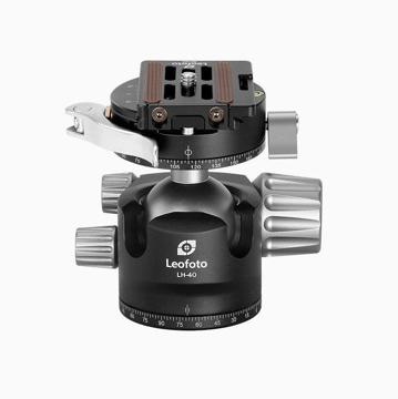 Leofoto LH-40PCL+NP-60 40mm Low Profile Ball Head With PC in India imastudent.com	