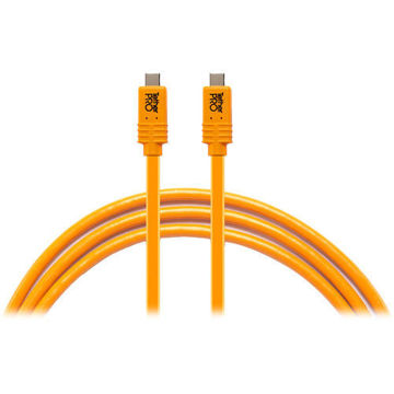 Tether Tools CUCP15-ORG TetherPro USB-C to USB-C for Phase One Cable (15', Orange) price in india features reviews specs