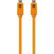 Tether Tools CUCP15-ORG TetherPro USB-C to USB-C for Phase One Cable (15', Orange) price in india features reviews specs