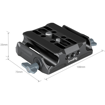Buy SmallRig 3357 Universal Camera Baseplate with 15mm LWS Rod Clamp at Lowest Price in India imastudent.com