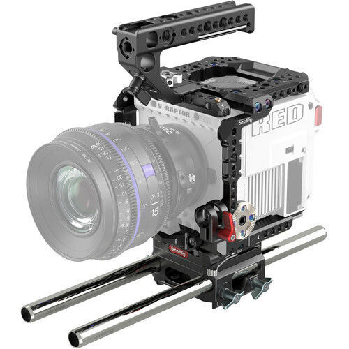  SmallRig Full Cage with Silicone Side Handle for Sony A7C,  Comes with Locating Holes for ARRI, Quick Release Plate for Arca and Cold  Shoe Mount - 3212B : Electronics