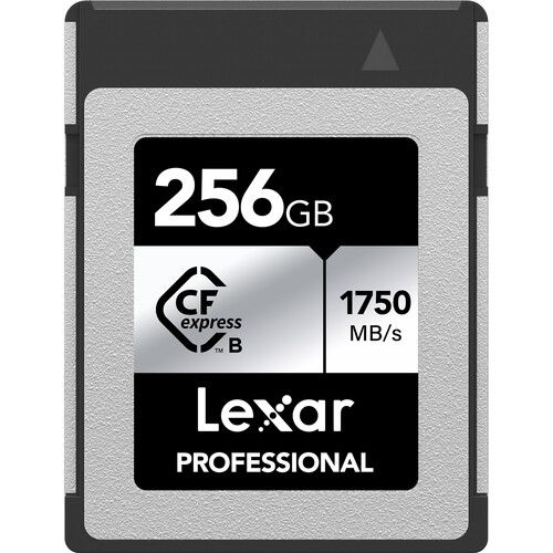 Buy Lexar 256GB Professional CFexpress Type B Card SILVER Series