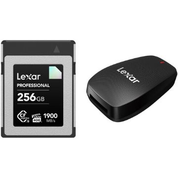 Lexar 256GB Professional CFexpress Type B Card DIAMOND Series with Card Reader in india features reviews specs