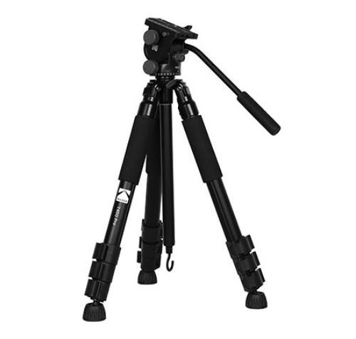 Kodak 63 in. Portable Compact Aluminum Tripod with Bluetooth