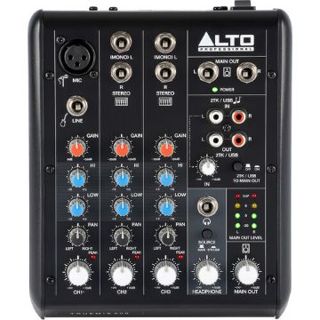Alto Professional TrueMix 500 Portable 5-Channel Analog Mixer with USB in india features reviews specs	