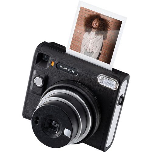 Buy FUJIFILM INSTAX SQUARE SQ40 Instant Film Camera (Black) at