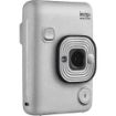 FUJIFILM INSTAX Mini LiPlay Hybrid Instant Camera (Stone White) in india features reviews specs