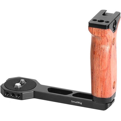 SmallRig BSS2222B Wooden Side Handle for DJI Ronin S / SC / Zhiyun Crane 2 / V2 Gimbals in india features reviews specs