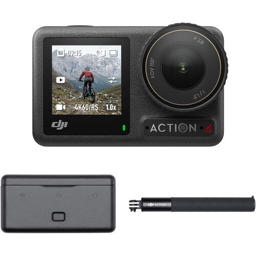 DJI Osmo Action 4 Camera Adventure Combo price in india features reviews specs	