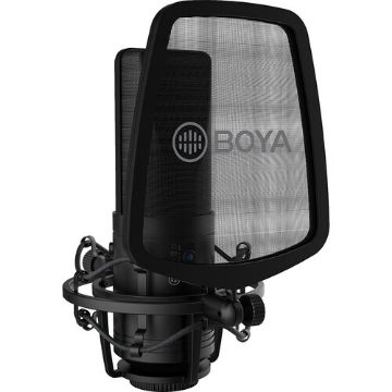 BOYA BY-M1000 Large-Diaphragm Condenser Microphone in india features reviews specs