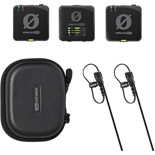 RODE Wireless PRO 2-Person Clip-On Wireless Microphone with Lavaliers in india features reviews specs