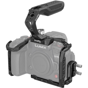 SmallRig 3441 Black Mamba Series Camera Cage with Top Handle for Panasonic Lumix GH6 in india features reviews specs