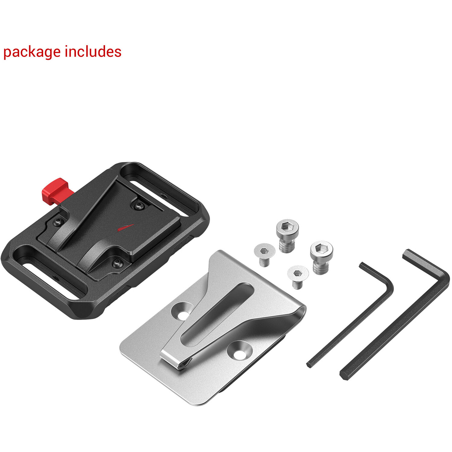 Buy SmallRig 2990 Mini VLock Battery Plate with Belt Clip at Lowest