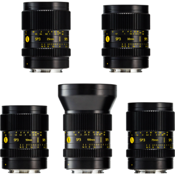 Cooke SP3 Full-Frame 5-Lens Prime Set For Sony E in india features reviews specs	