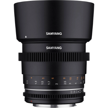 Samyang 85mm T1.5 VDSLR MK2 Cine lens for Sony E in india features reviews specs