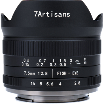 7artisans 7.5mm f/2.8 II Fisheye Lens for Canon RF in india features reviews specs