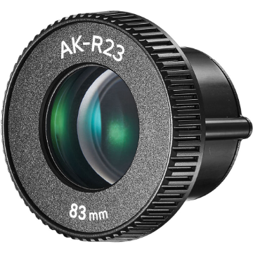 Godox AK-R23 83mm Lens for AK-R21 Projection Attachment in india features reviews specs