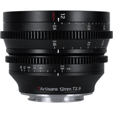 7artisans 12mm T2.9 Vision Cine Lens for L Mount in india features reviews specs