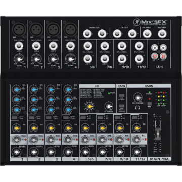 Mackie Mix12FX -12-Channel Compact Mixer with Effects in india features reviews specs