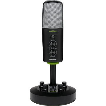 Mackie EleMent Chromium Premium USB Condenser Microphone in india features reviews specs