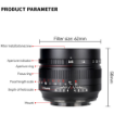 7artisans 50mm f/0.95 Lens for MFT india features reviews specs
